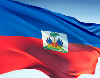 Le drapeau d’Haïti