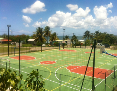 le plateau sportif Vieux-Bourg 