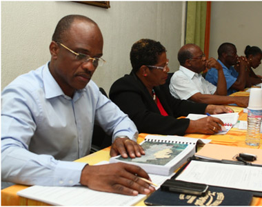 Une séance plénière du conseil municipal de morne-à-l’eau