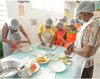 Parents/Enfants à la Cuisine Centrale de la Ville