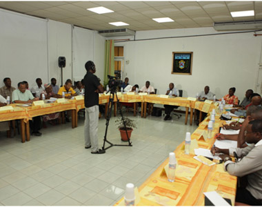 Réunion plénière du Conseil Municipal à l’hôtel de Ville