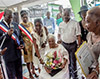 Madame Julia NICOLAS honorée à l’occasion de la Fête Patronale de Morne-à-l’Eau