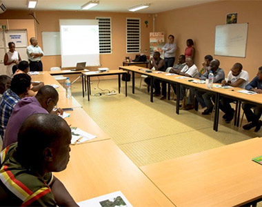 La réunion de concertation avec les agriculteurs sur le Plan Local d’Urbanisme.