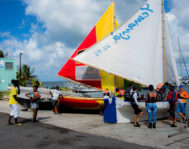 Le téléthon 2015 à MORNE-A-L’EAU avait opté pour deux siteS : La Place Gerty ARCHIMEDE et le VIEUX-BOURG